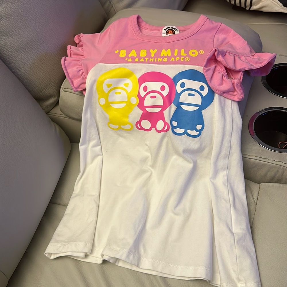 Toddler bape dress size 1-2 years old